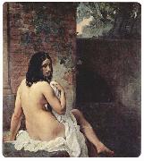 Bather viewed from behind Francesco Hayez